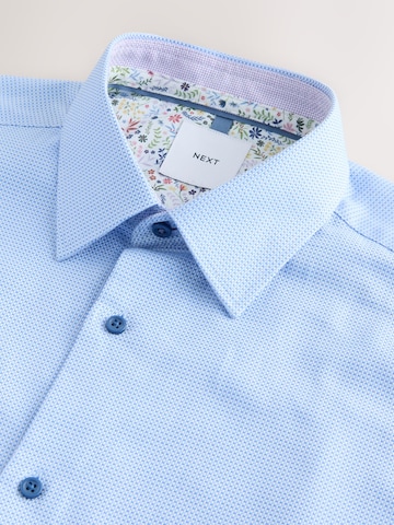 Coupe slim Chemise Next en bleu