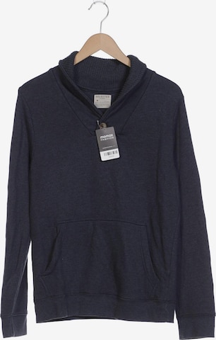 SELECTED Sweatshirt & Zip-Up Hoodie in S in Blue: front