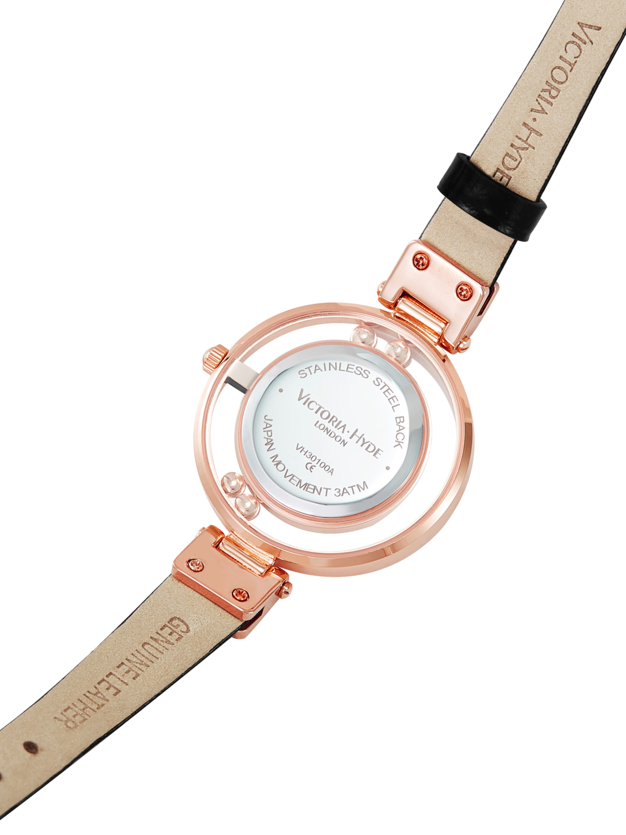 Victoria Hyde Analog Watch 'Spark' in Black