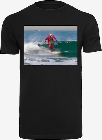 T-Shirt 'Batman TV Series Joker Surfing' F4NT4STIC en noir : devant