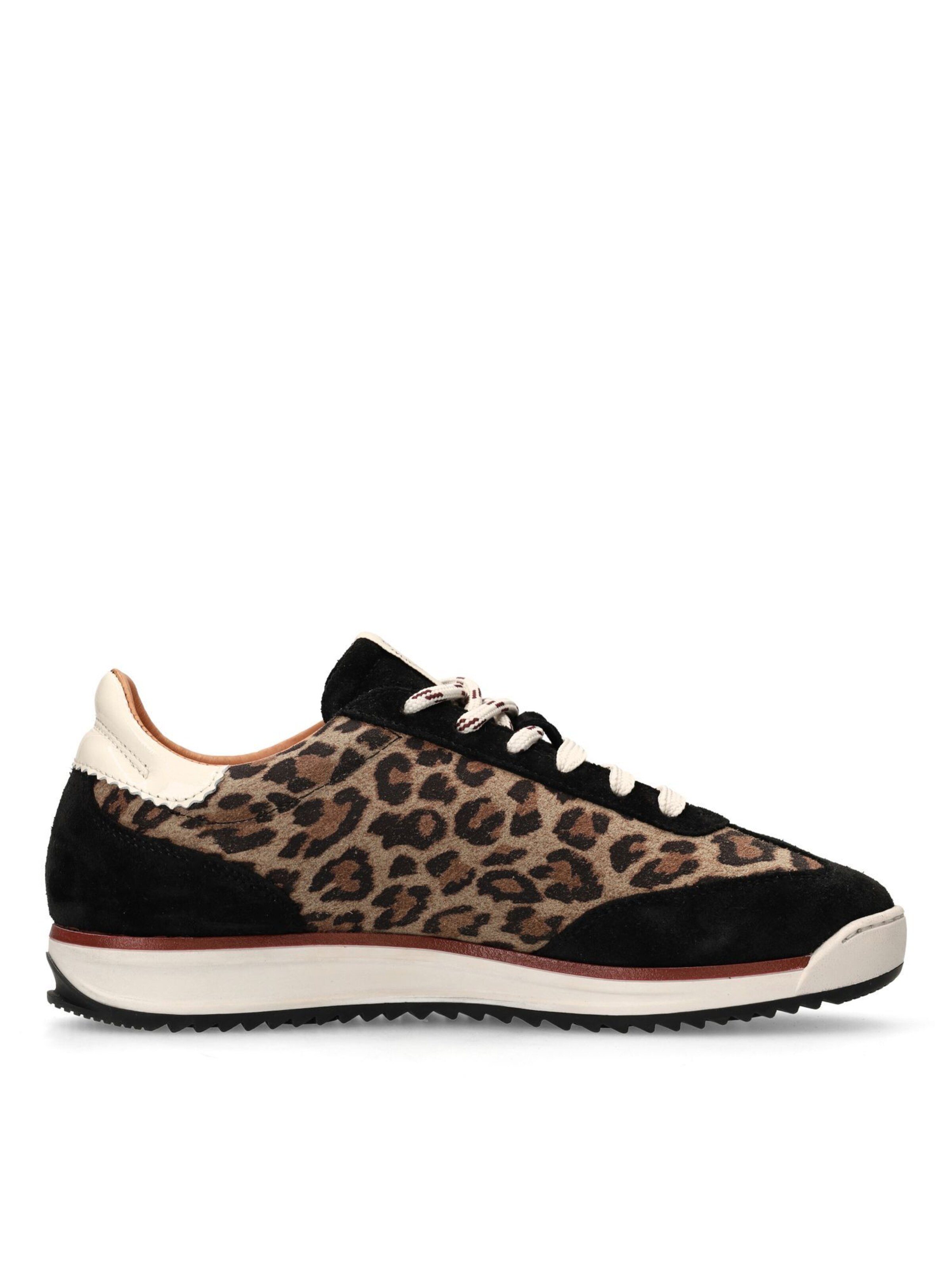 MANFIELD Sneakers laag in Zwart