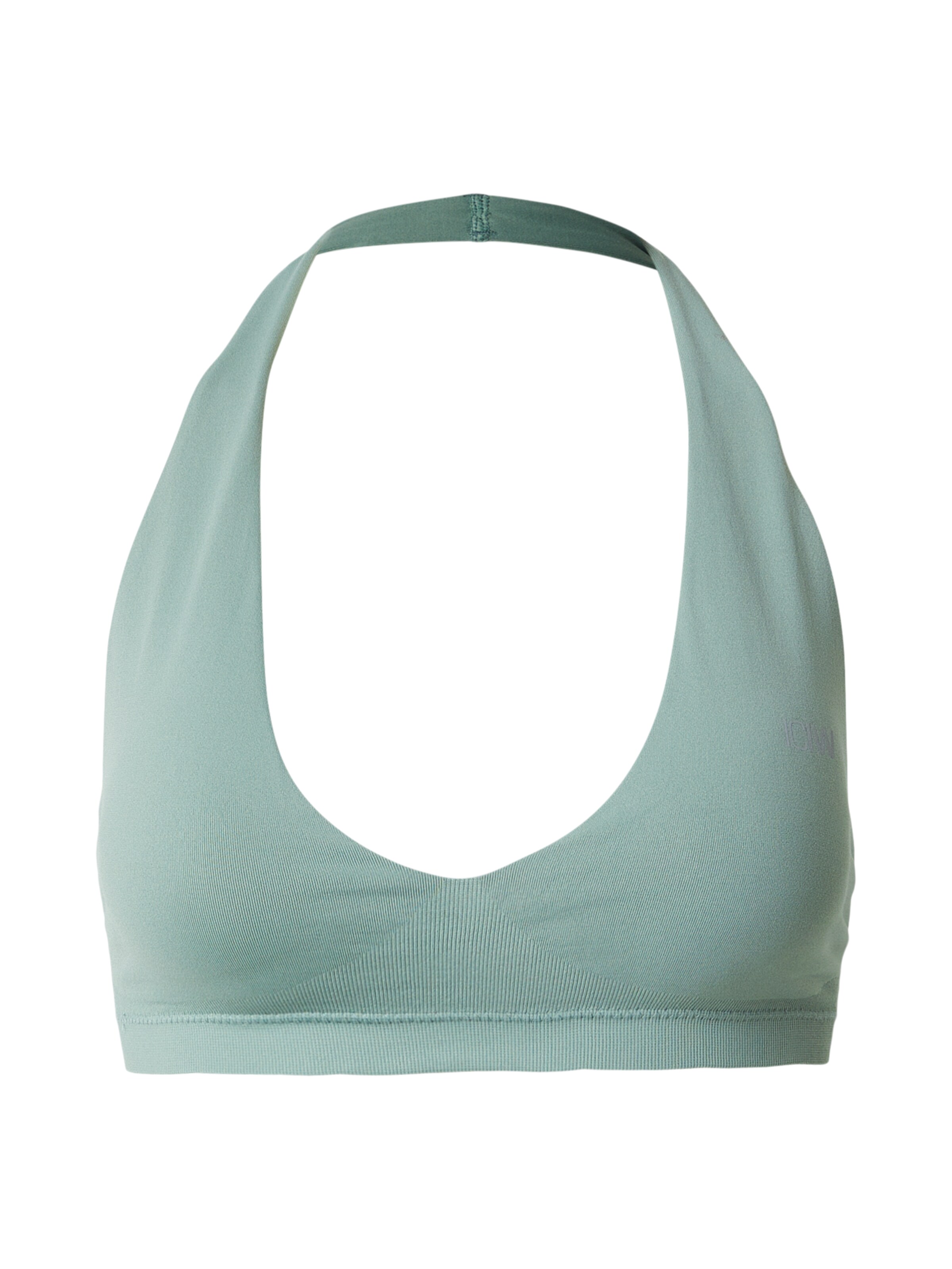 ICANIWILL Bustier Sport-BH 'Define Seamless' in Grün: Vorderseite