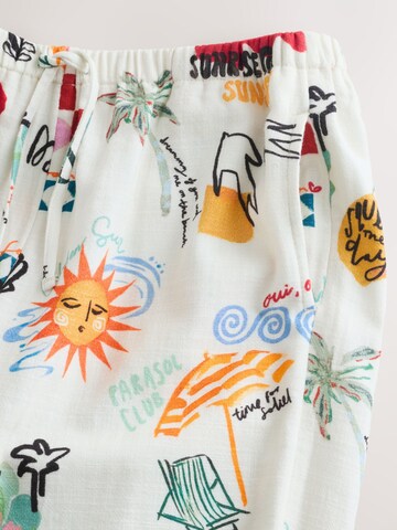 Wide leg Pantaloni di Next in bianco