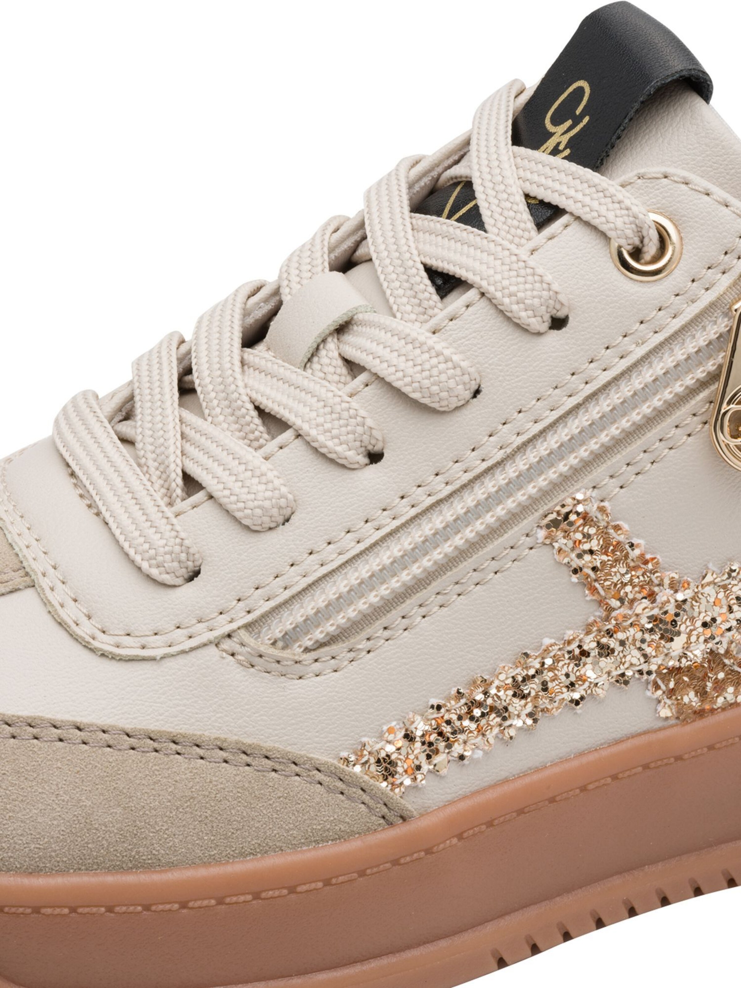 MARCO TOZZI Sneakers laag in Beige