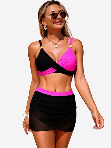 Magicshe Bikini‌‌‌‌‌‌‌‌ in Rot: Vorderseite