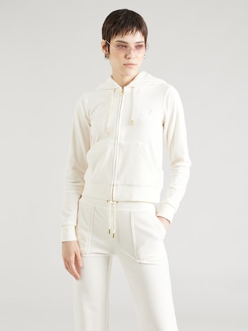 Juicy Couture Collegetakki 'ROBERTSON' värissä valkoinen: edessä