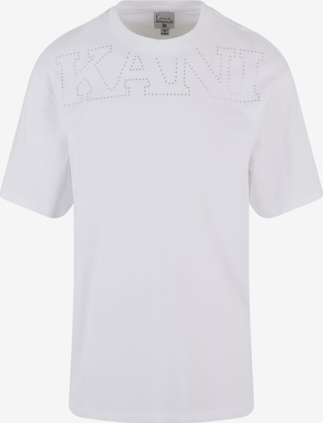 Karl Kani Shirt in White: front