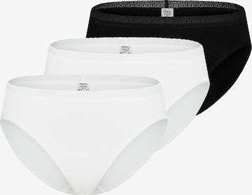 Mey Panty 'Modal Lace' in Silver: front