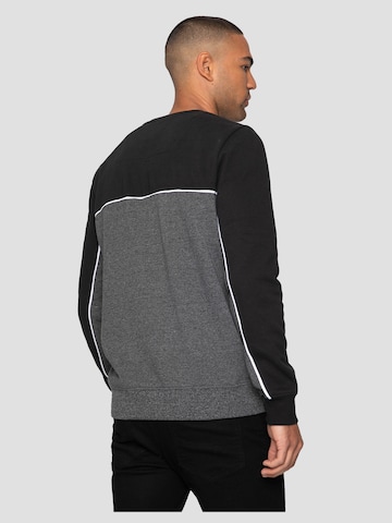 Sweat-shirt 'Kinross' Threadbare en gris