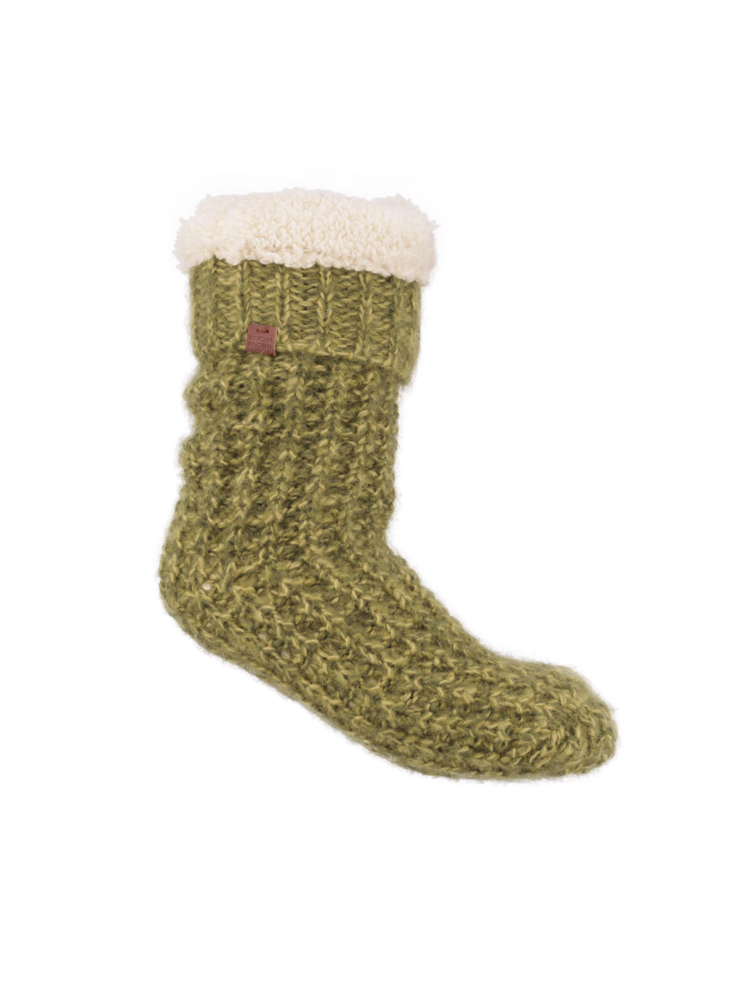 Bickley + Mitchell Socks in Green: front