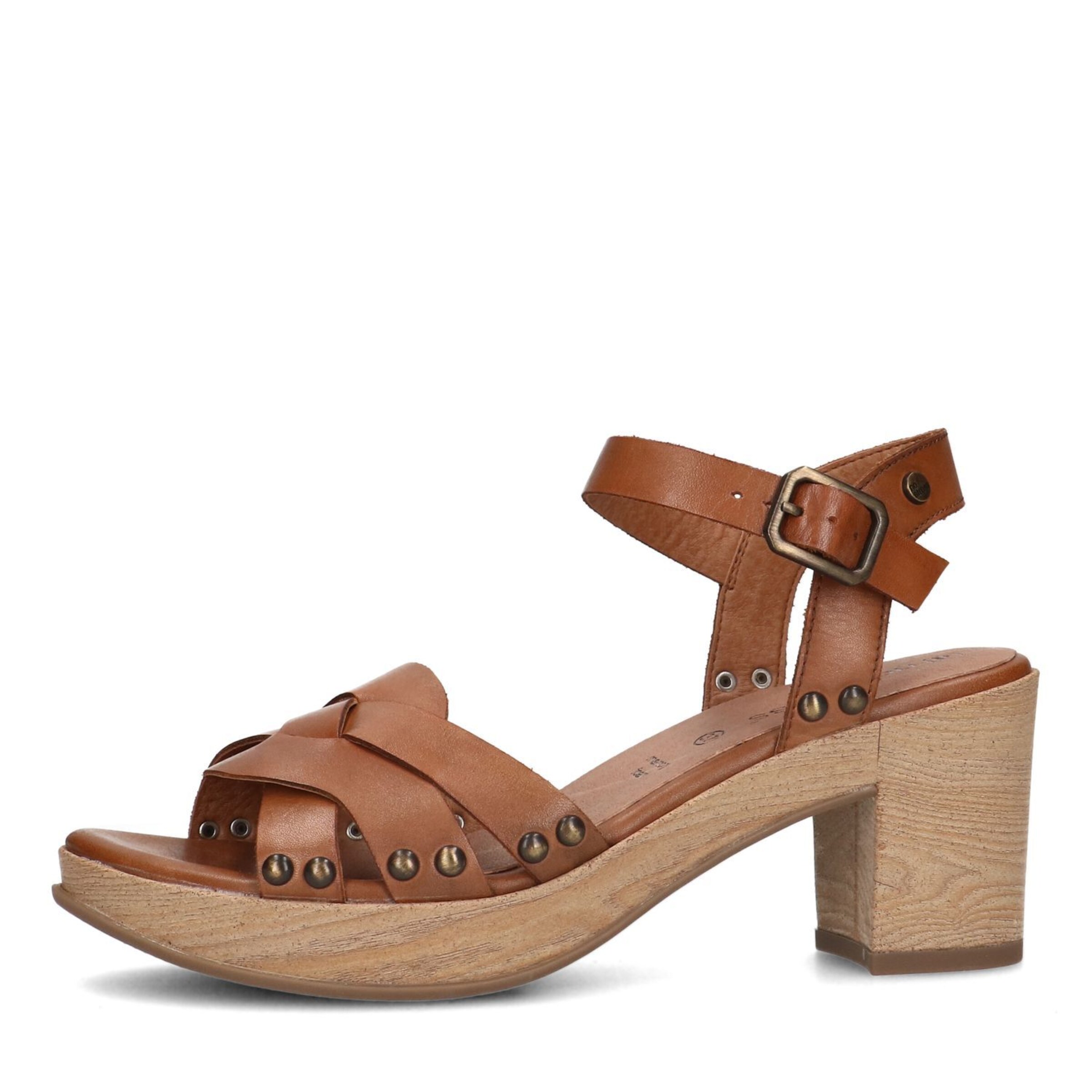 Sandales no stress en marron : devant