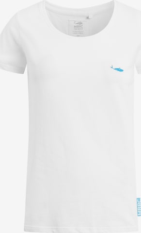 T-shirt 'Ocean' MBRC the ocean en blanc : devant