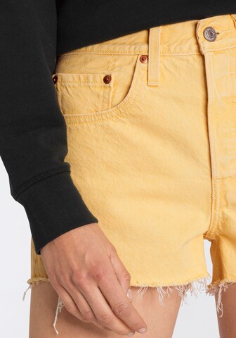 LEVI'S ® Regular Shorts '501' in Orange
