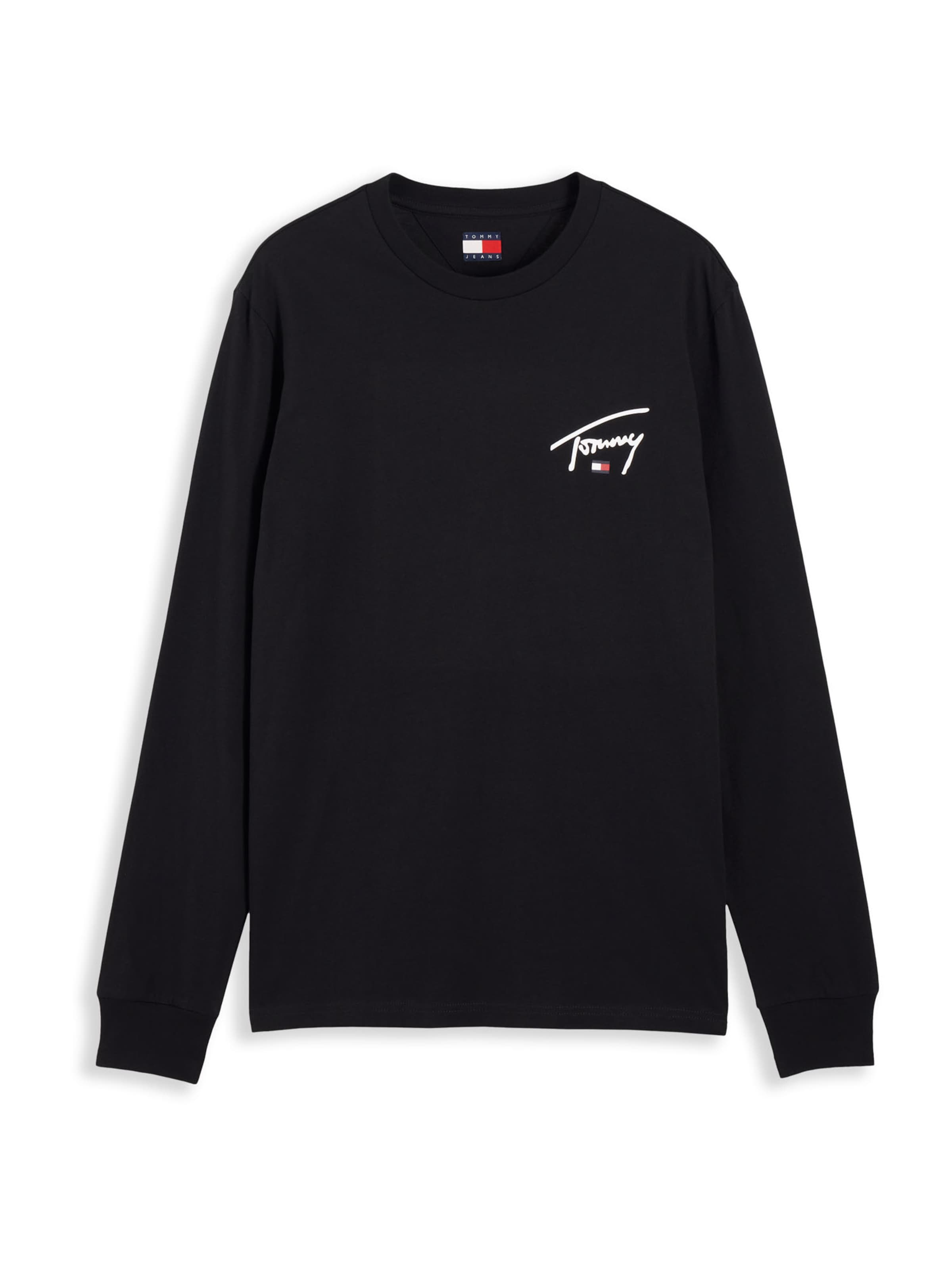 Tommy Jeans Μπλουζάκι σε μαύρο: μπροστά