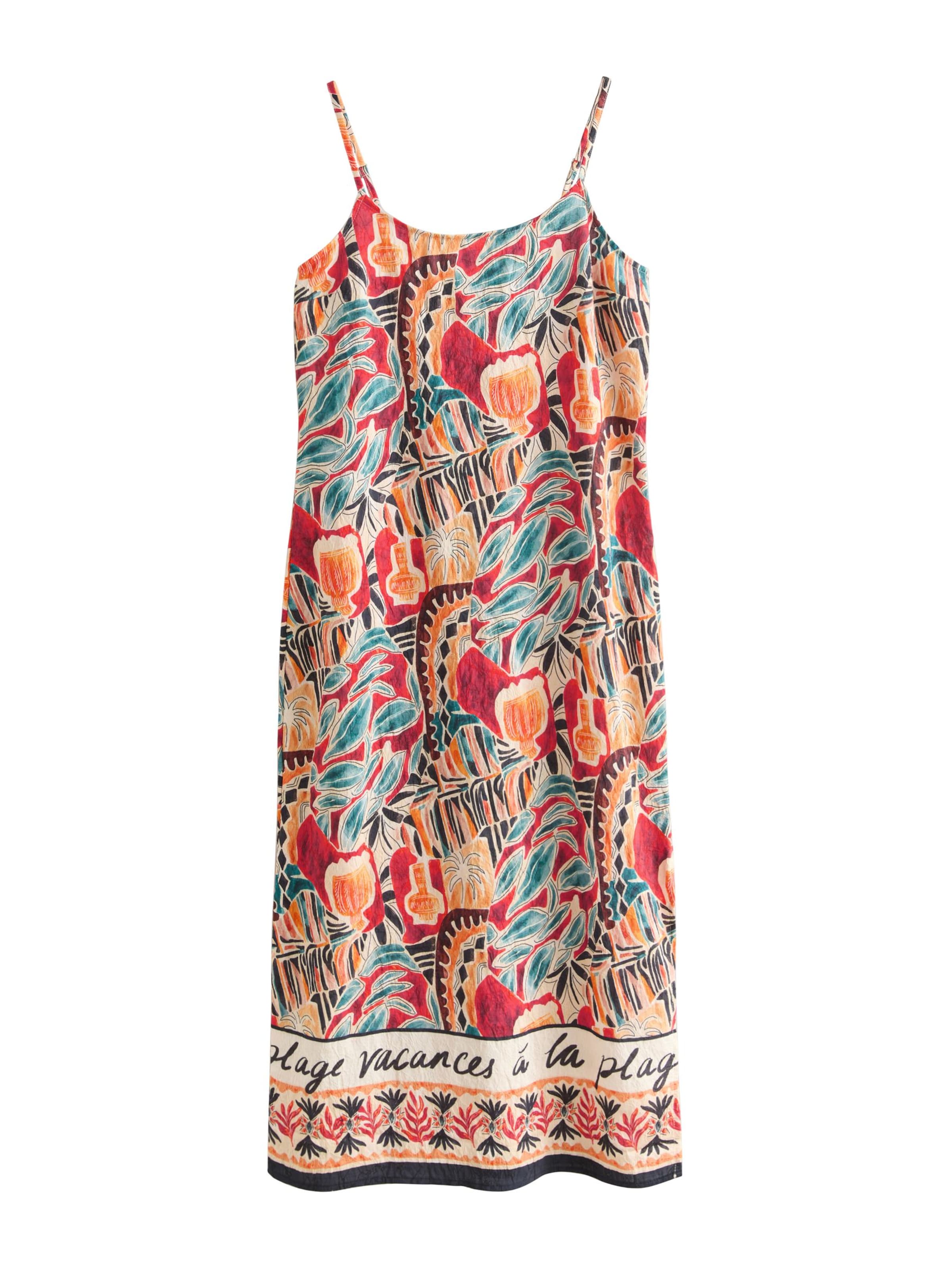 Abito di Next in rosso: frontale