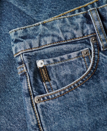 Superdry Loosefit Jeans in Blau