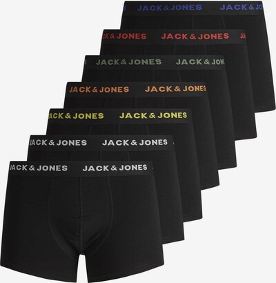 JACK & JONES Boxers en vert foncé / orange / rouge / noir / blanc, Vue avec produit