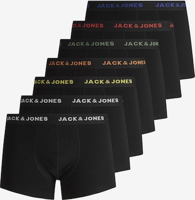 JACK & JONES Boxershorts in de kleur Donkergroen / Oranje / Rood / Zwart / Wit, Productweergave