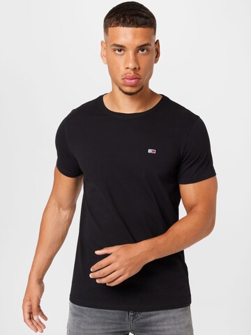 Tommy Jeans Shirt in Black: front