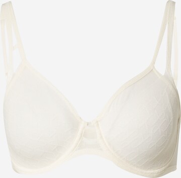 Reggiseno 'Signature Sheer' di TRIUMPH in beige: frontale