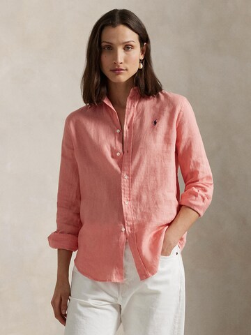 Camicia da donna 'Classic' di Polo Ralph Lauren in rosa: frontale
