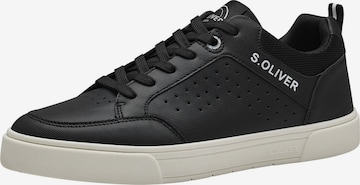 s.Oliver Sneakers laag in Zwart: voorkant