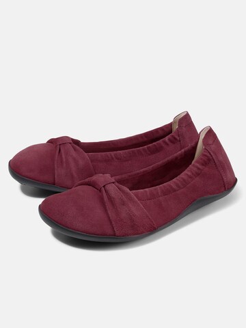 BÄR Ballet Flats 'Elly' in Red