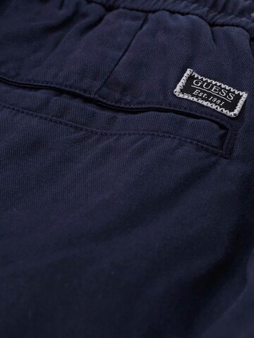 GUESS Regular Chino Pants 'Axel' in Blue