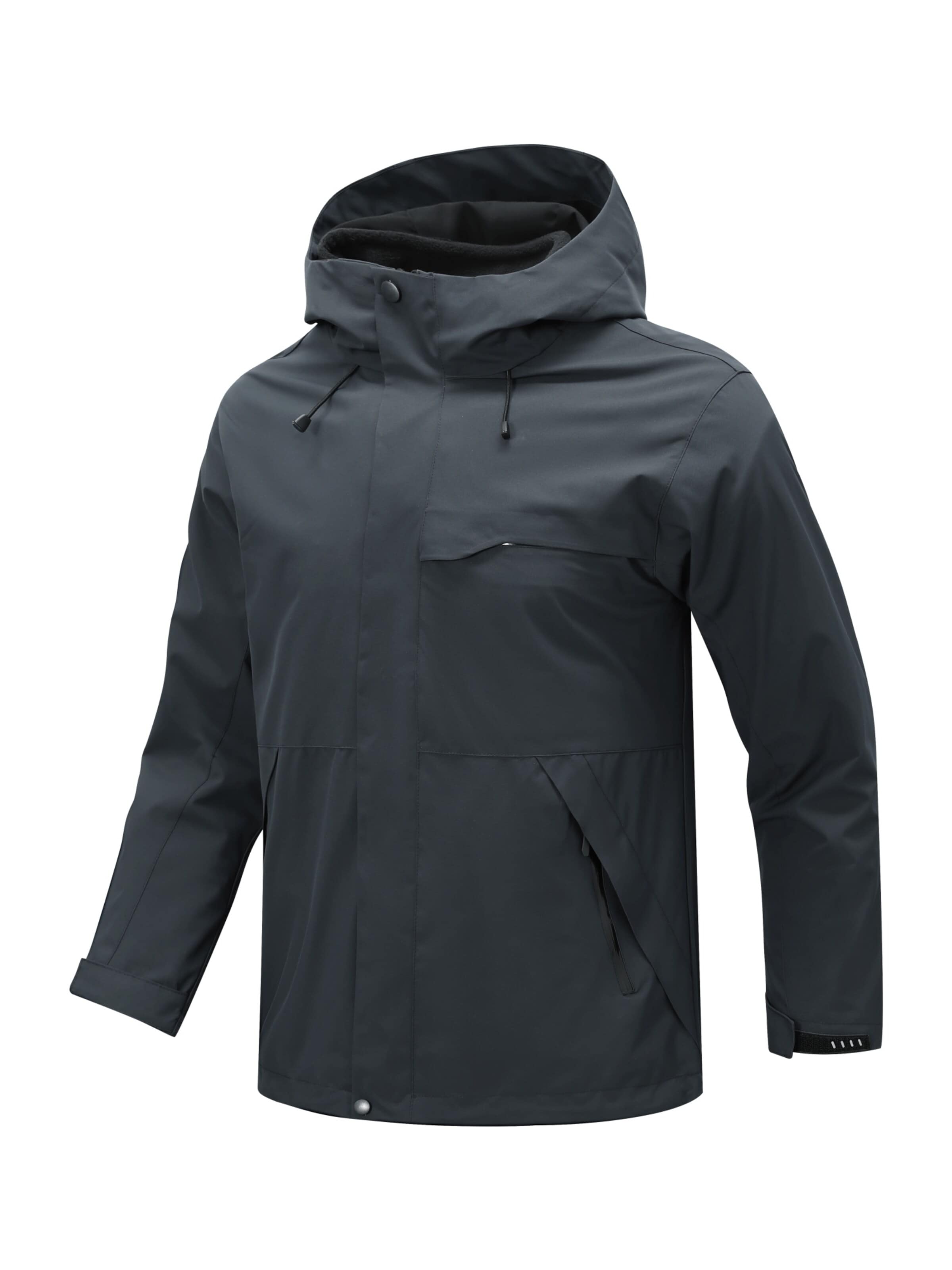 YOUTHUP Outdoor jacket 'Wandrer' in Grey