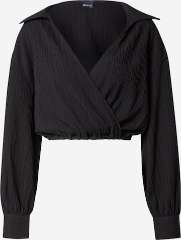 Gina Tricot - Blusa 'Therese' en negro: frente