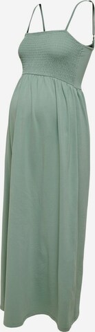 Only Maternity Jurk in Groen: voorkant