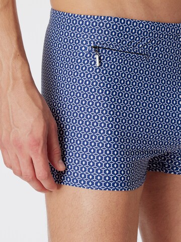 SCHIESSER Zwemshorts ' Classic Swim ' in Blauw