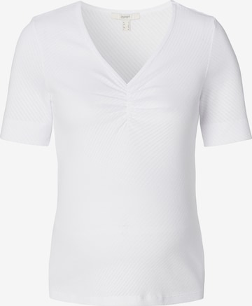 Esprit Maternity Shirt in White: front