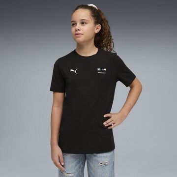 PUMA Functioneel shirt 'BMW M Motorsport Essentials' in Zwart: voorkant