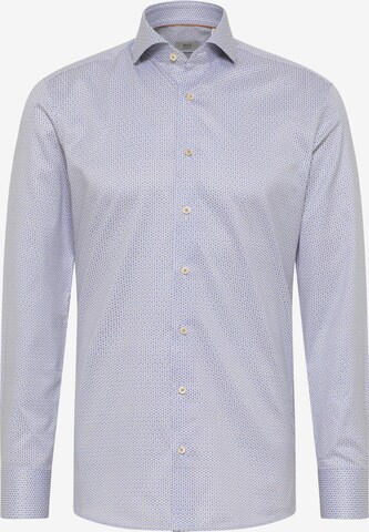 ETERNA Slim fit Button Up Shirt '1863' in Blue: front