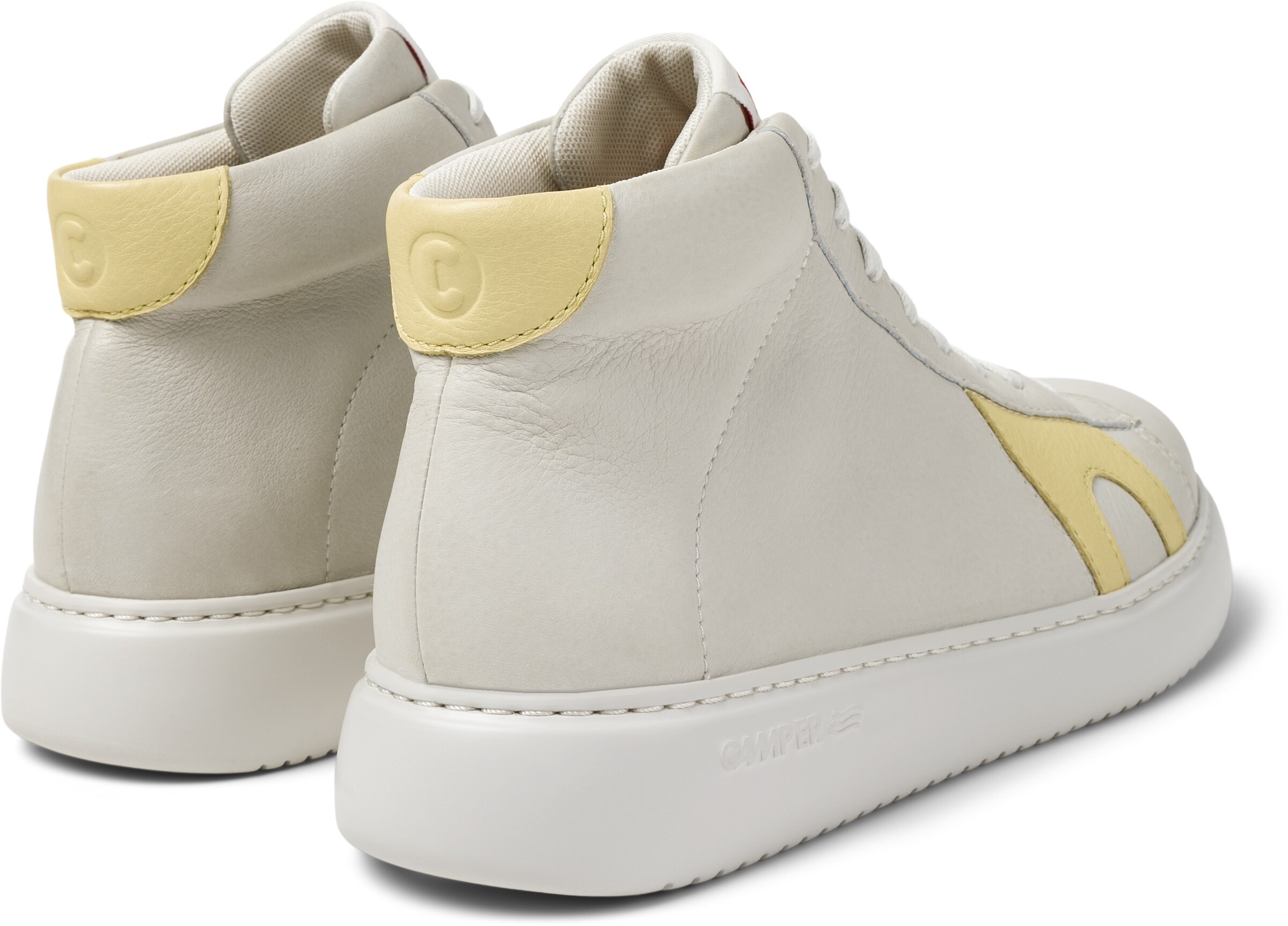 Sneaker alta 'Runner K21' di CAMPER in bianco