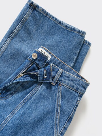 Regular Jeans cargo 'NURIA' MANGO en bleu