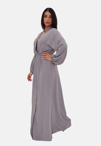 Elara Dress in Grey