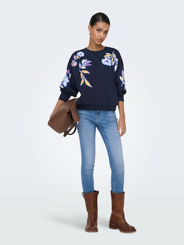 ONLYSweater majica 'ONLBrooke' - plava boja