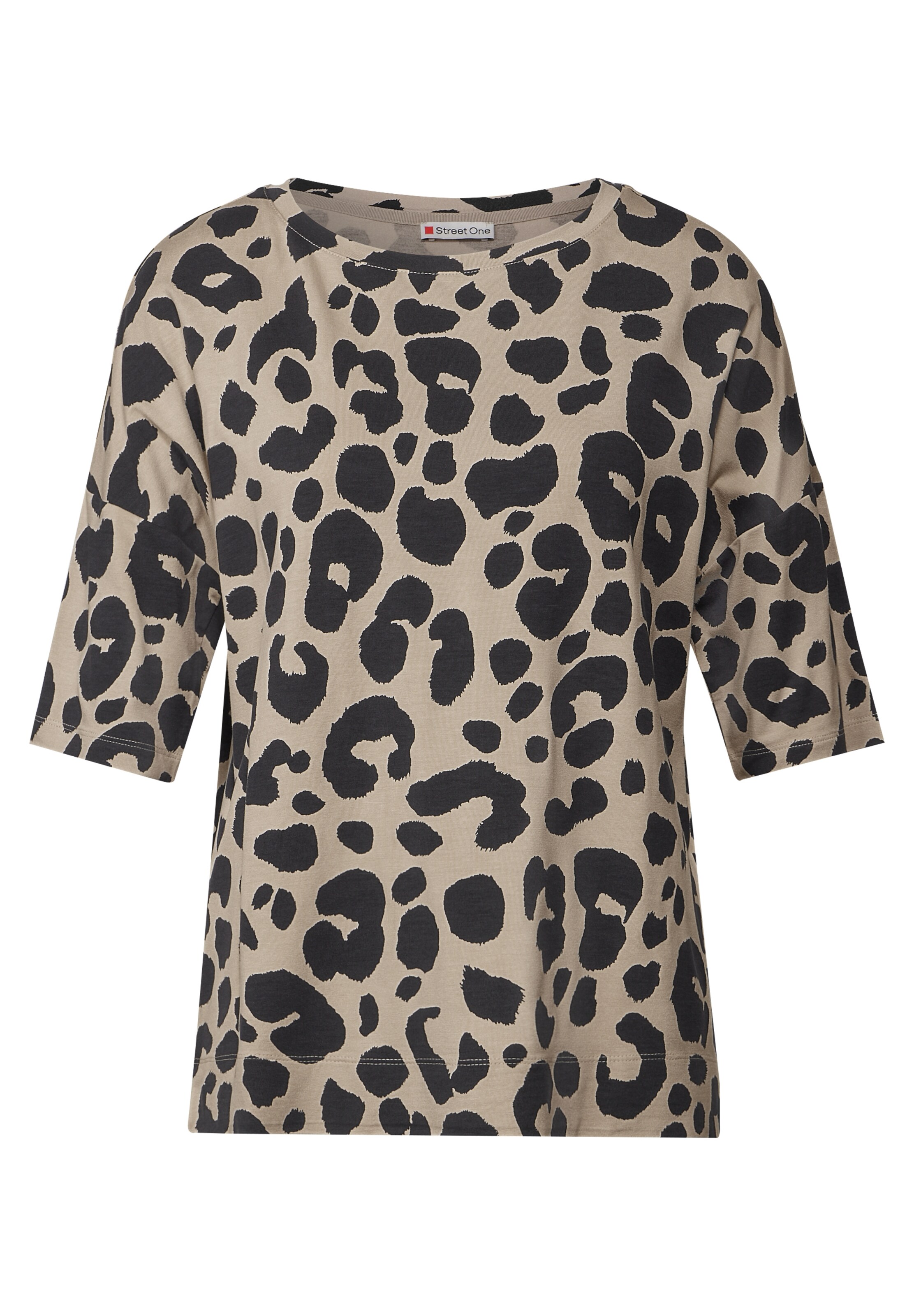 STREET ONE Majica | bež barva: sprednja stran