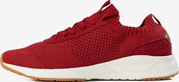 Sneaker bassa 'Cobra' di Spyder in rosso: frontale