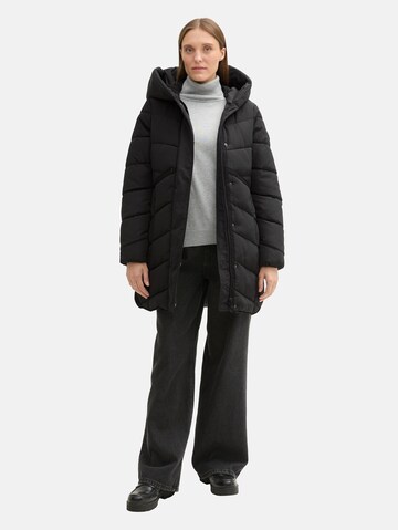 TOM TAILOR - Abrigo de invierno en negro