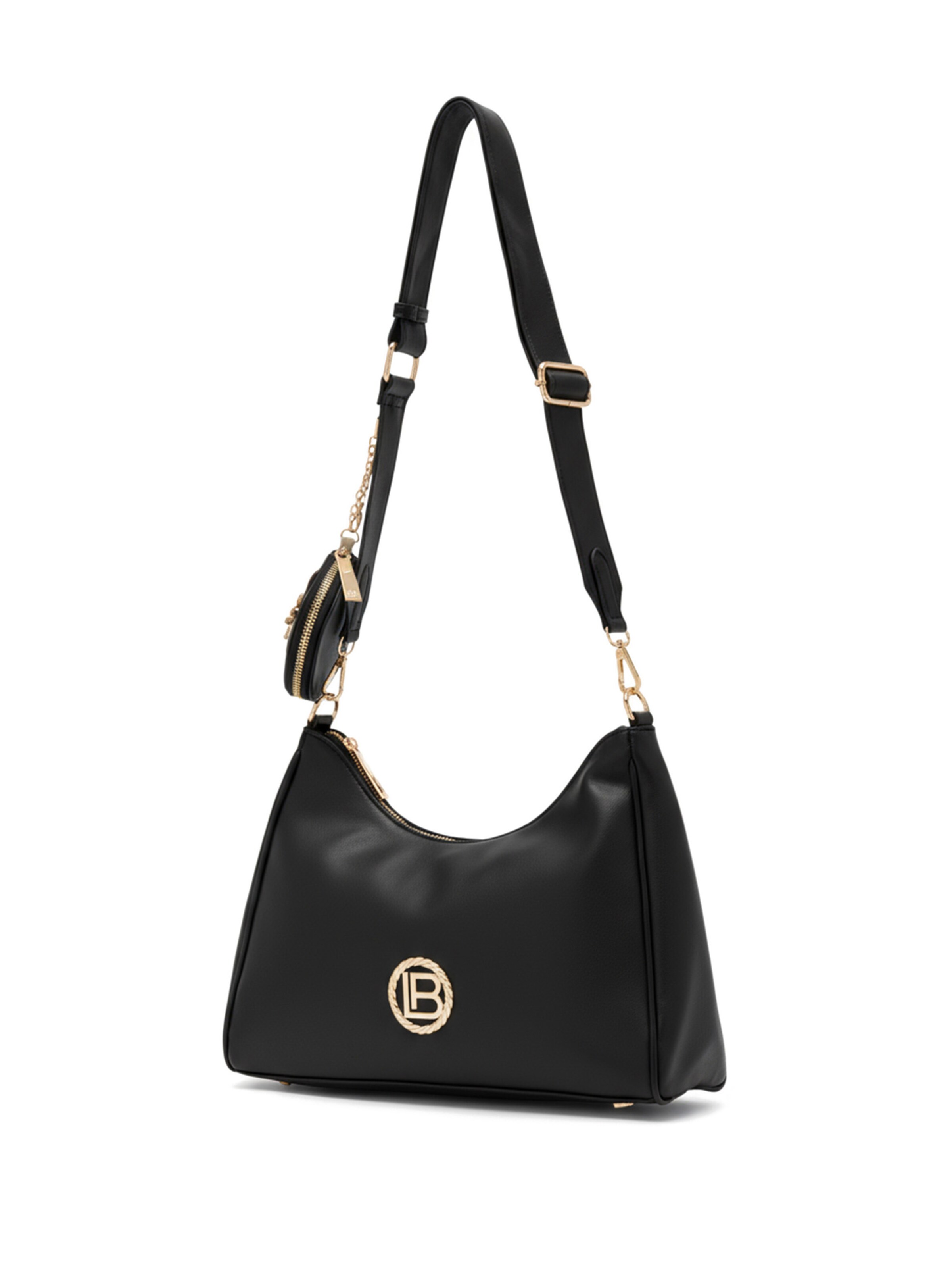 Borsa a tracolla 'Dausette 2' di Laura Biagiotti in nero