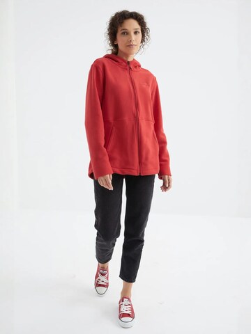Veste en polaire Tommy Life en rouge