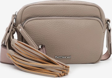 Emily & Noah Crossbody Bag 'Nadine' in Brown: front