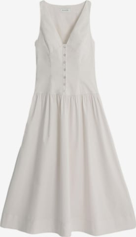 Robe Bhoem en blanc : devant