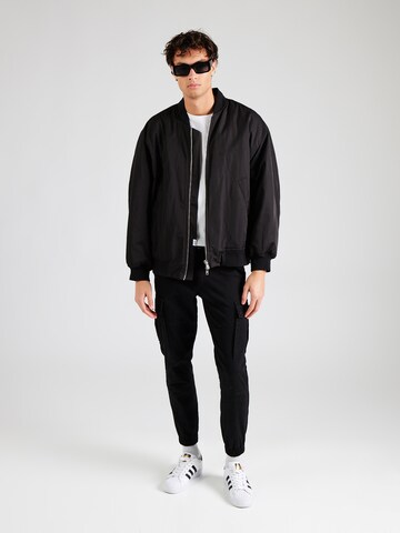 JJ Rebel Tapered Cargo trousers 'JREBMICHAEL' in Black