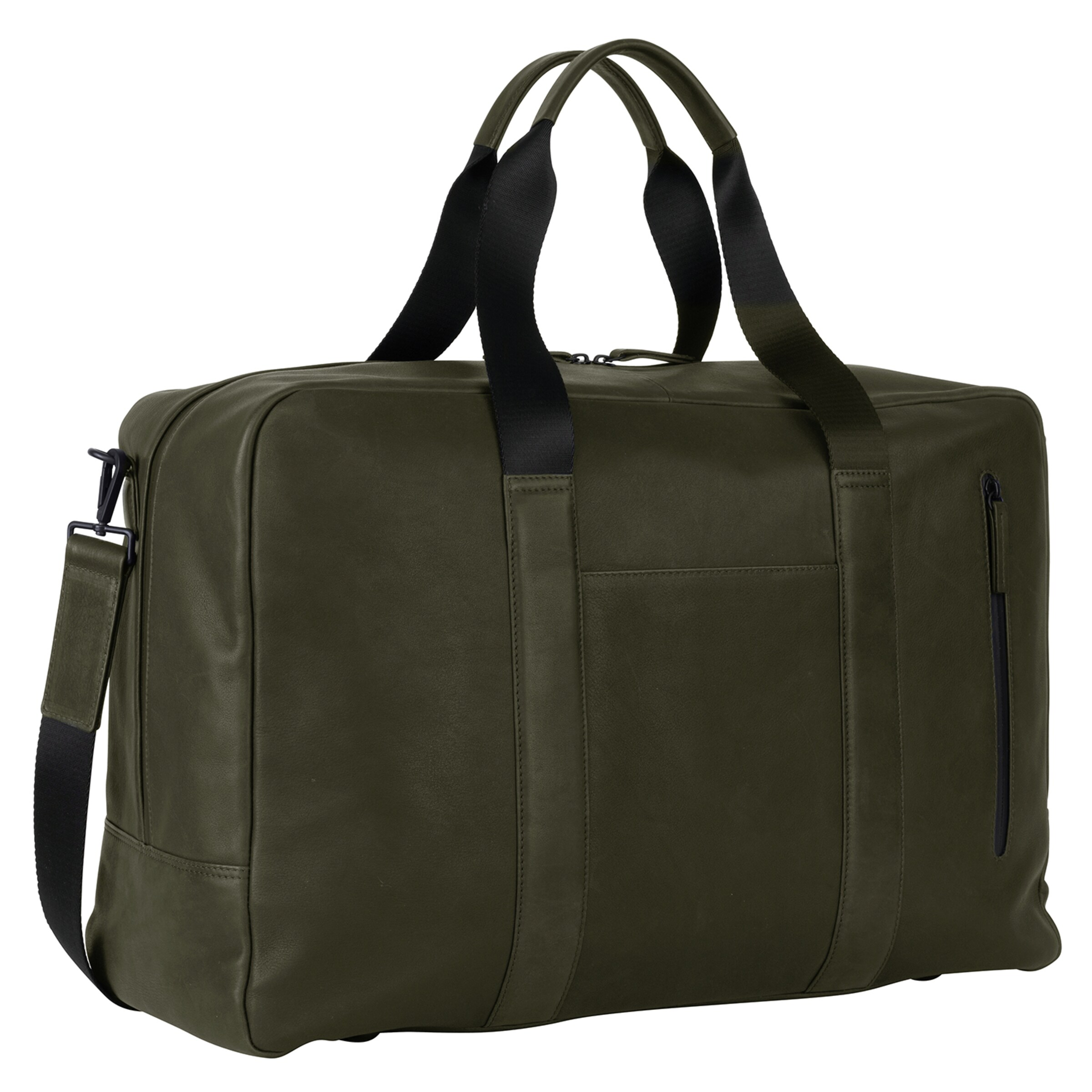 LEONHARD HEYDEN Travel bag 'Den Haag' in Green: front