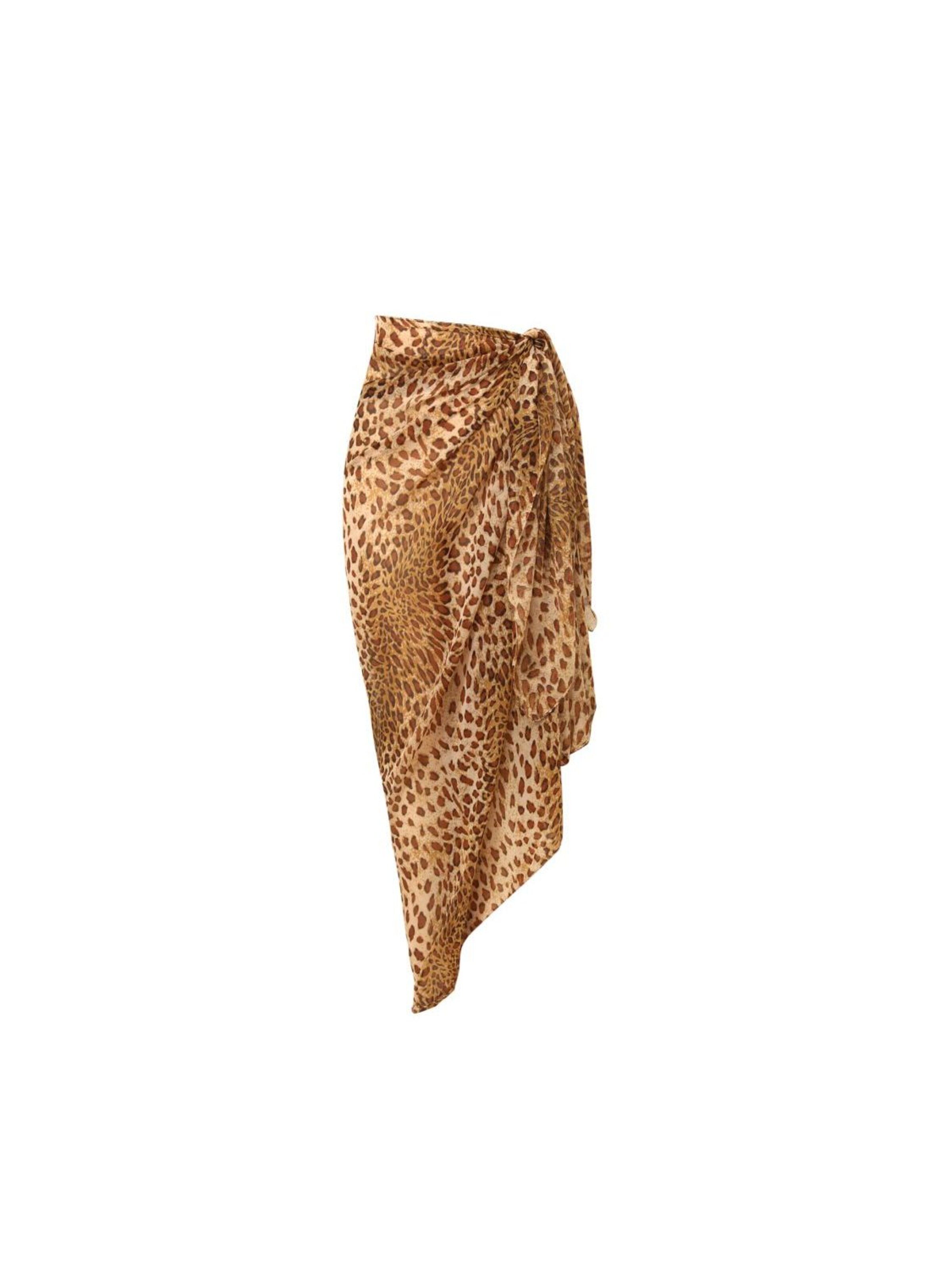 alberto cabale Beach dress 'FELICITA' in Brown: front