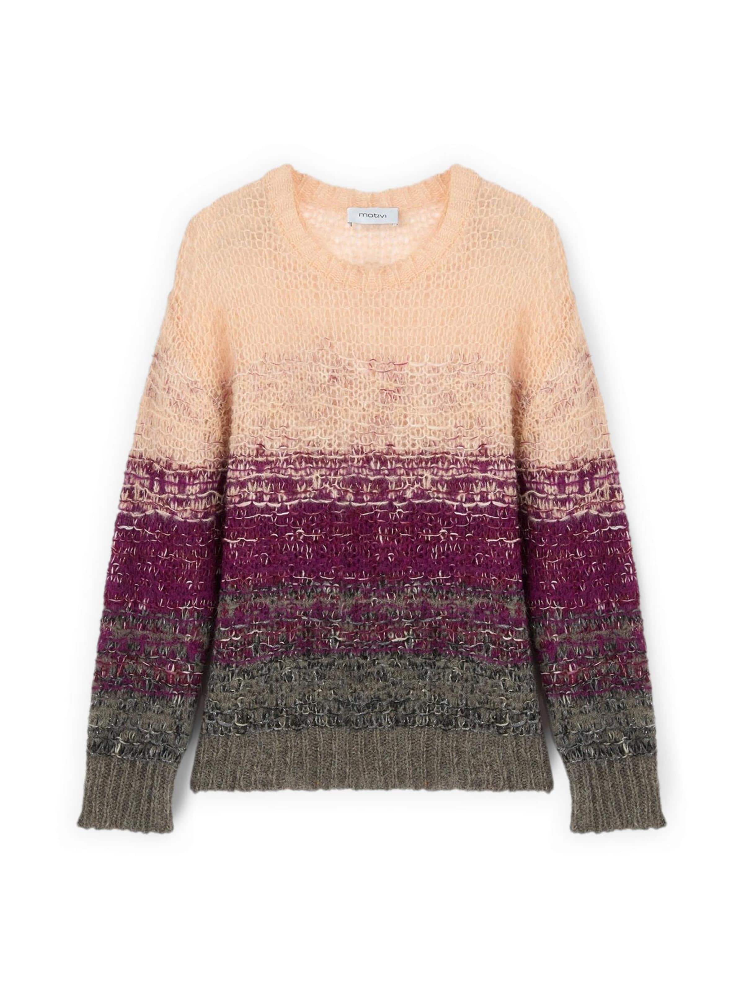 Pull-over MOTIVI en rouge : devant